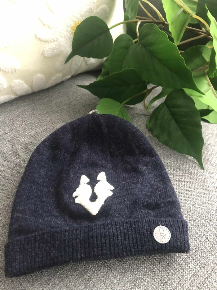 🧢💙 Bonnet bleu marine pour enfants  💙🧢 - photo numéro 2