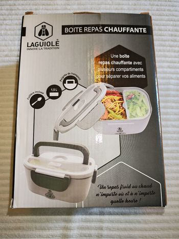 Boîte à repas, lunchbox chauffante laguiole, neuve