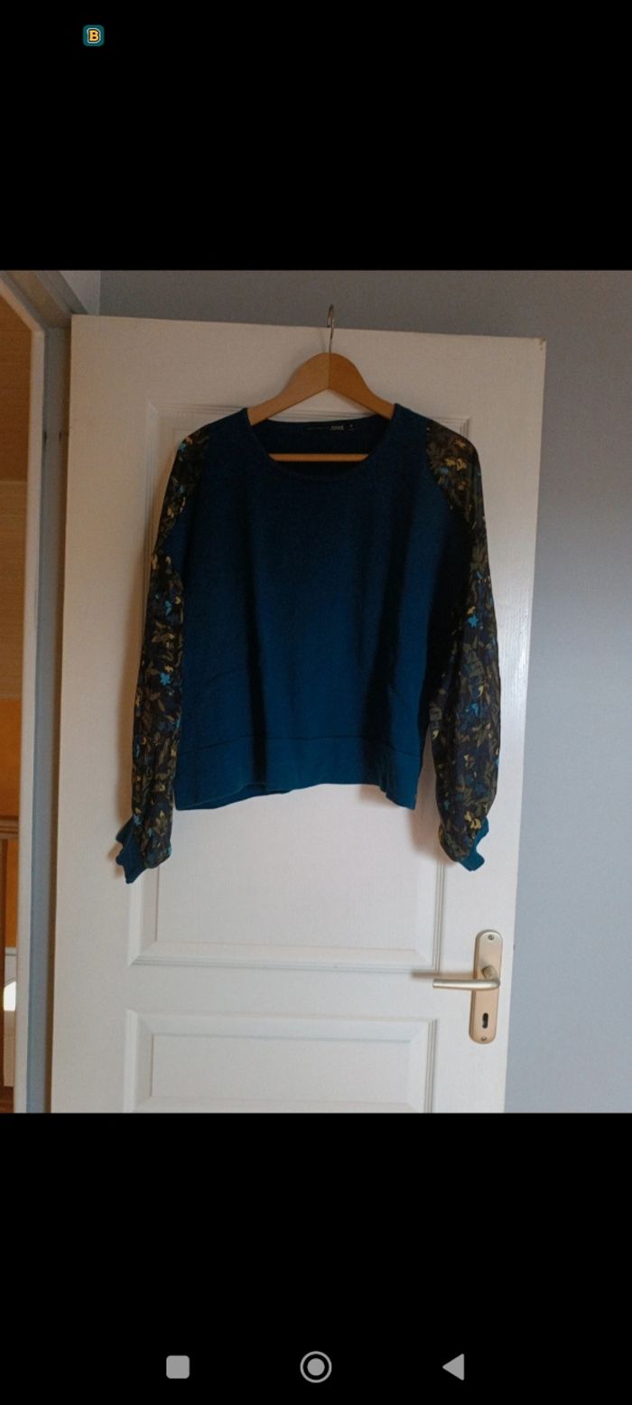 Pull manches en voiles