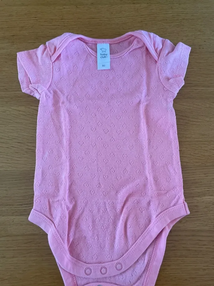 3 body manches courtes 18 mois baby club - photo numéro 7