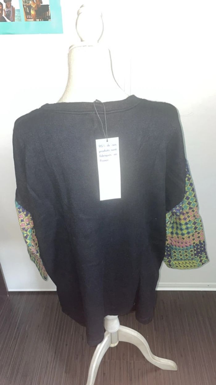 Pull Made In Sens modèle XIPOB Faïence Anis T.38/40 – Neuf avec étiquette - photo numéro 3