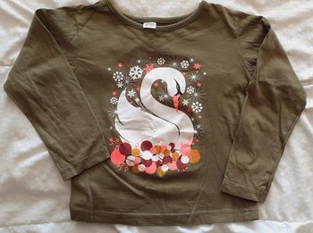 T-shirt manches longues fille 4-5 ans / Zeeman