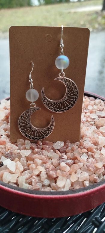 Boucles d'oreilles Moonnight🌜