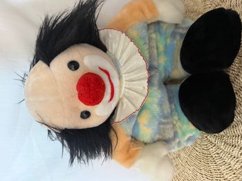 peluche clown vintage range pyjama boutique