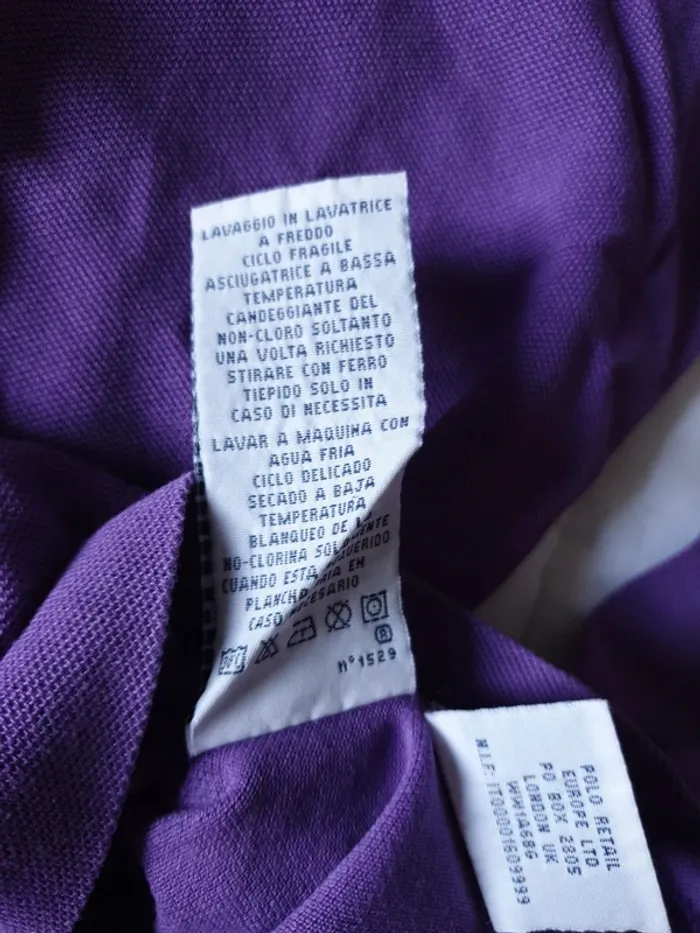 Polo Ralph Lauren violet S - photo numéro 10