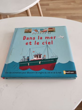 Livre Nathan minikidi dans la mer et le ciel