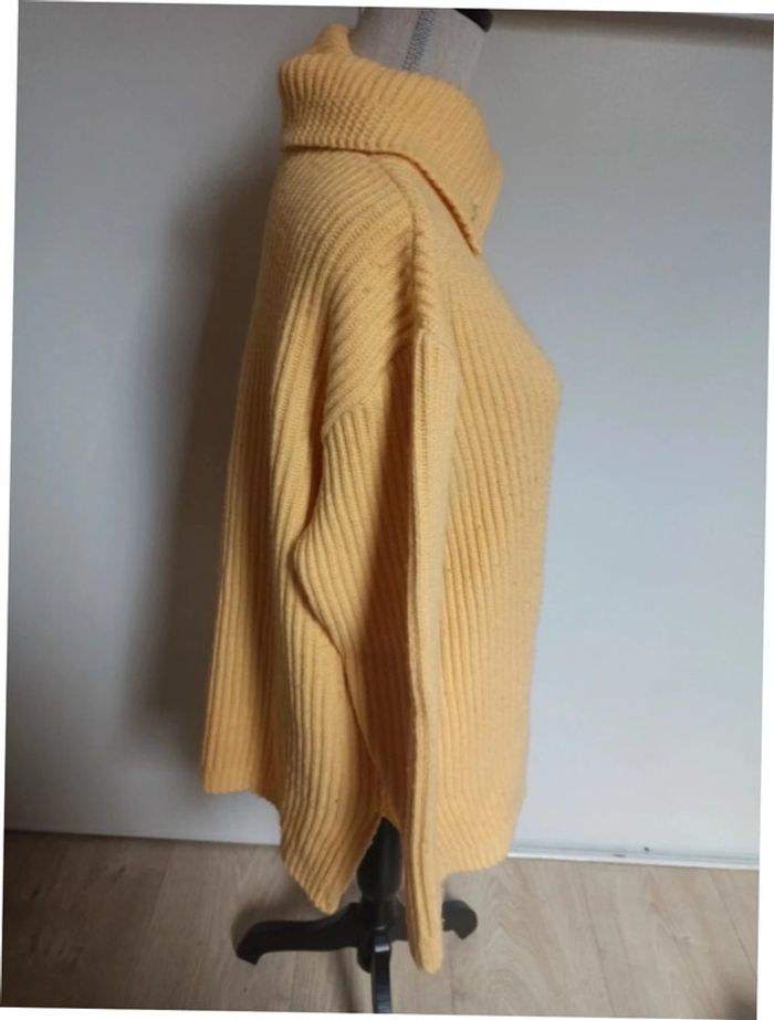 Pull laine T42 maille en plus - photo numéro 4