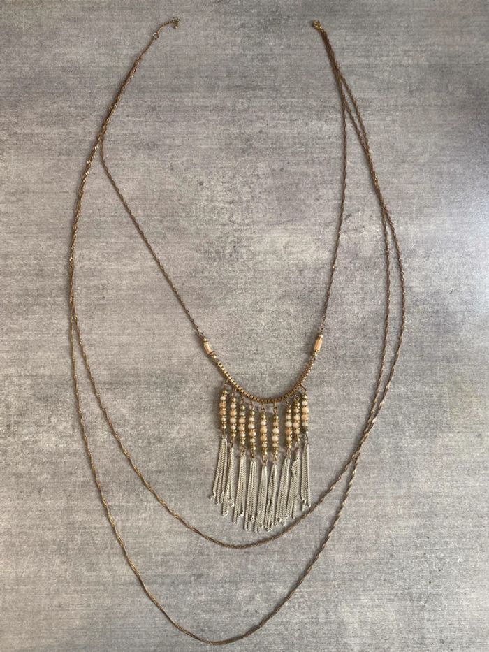 Collier 3 chaînes