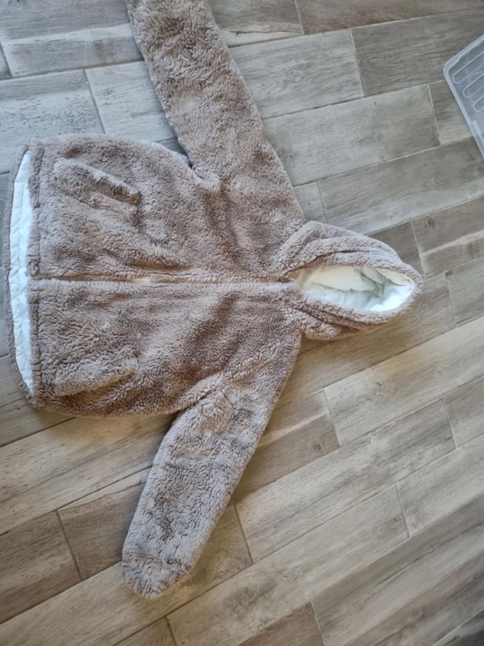 Très beau manteau réversible fille - photo numéro 5