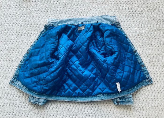 Veste en jean doublée – style casual – très bon état - photo numéro 3