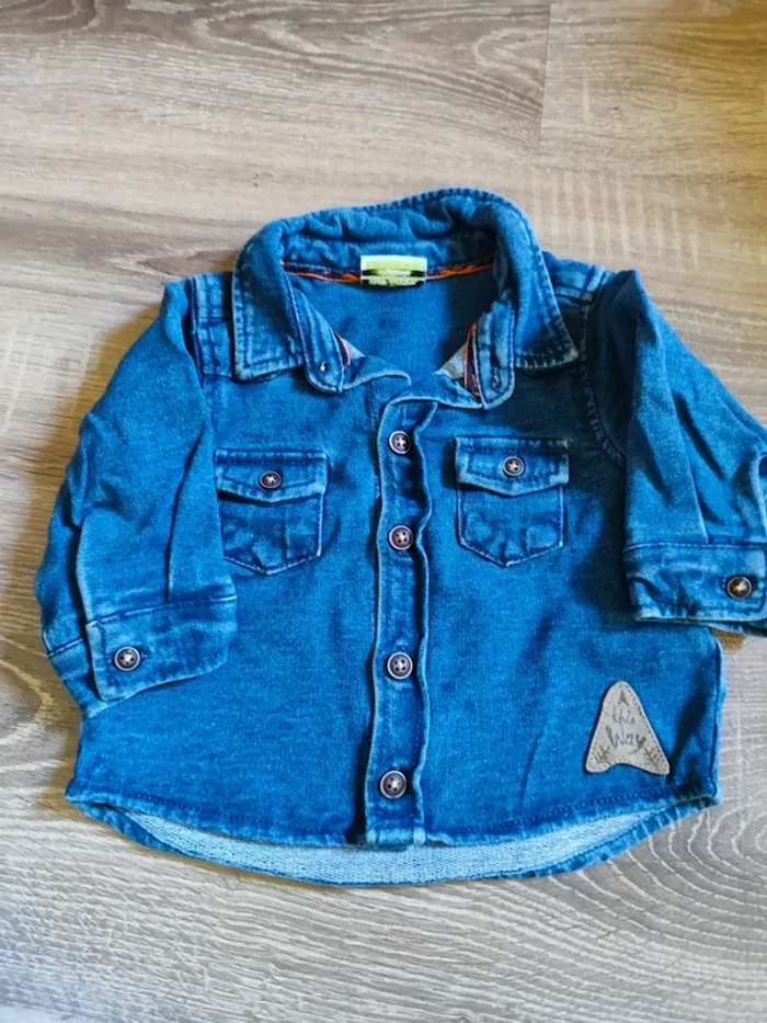 Gilet et chemise 3 mois - photo numéro 2