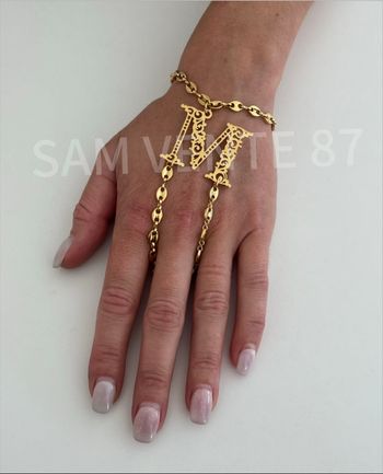 Chaine de main Pasamano bijoux gitan bracelet