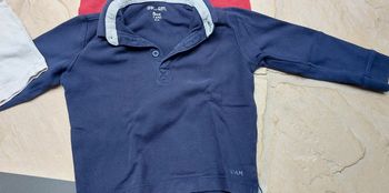 Polo manches longues 3 ans