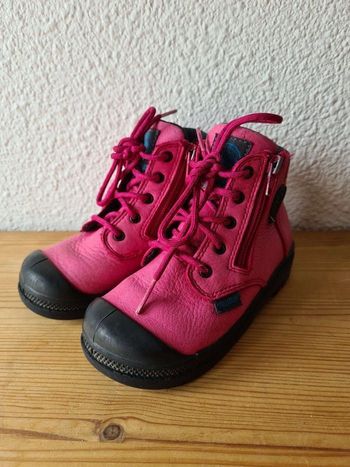 bottines rose Palladium