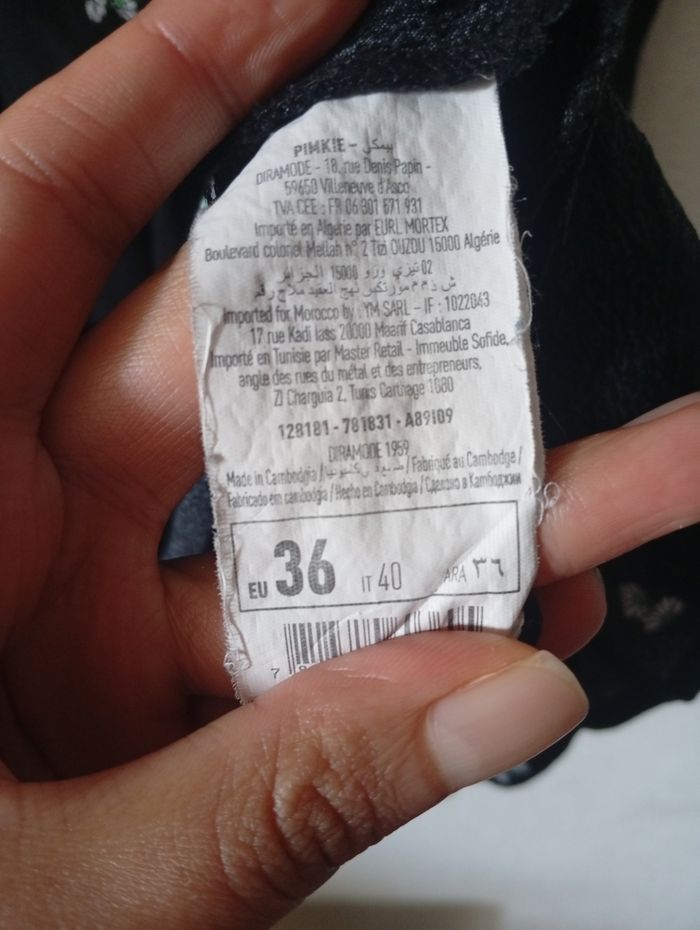 Robe à manches longues femme Pimkie taille 36 - photo numéro 4