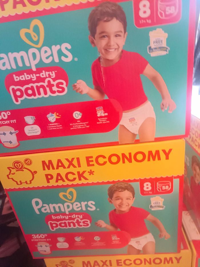 Couches Pampers pants taille 8 - photo numéro 2