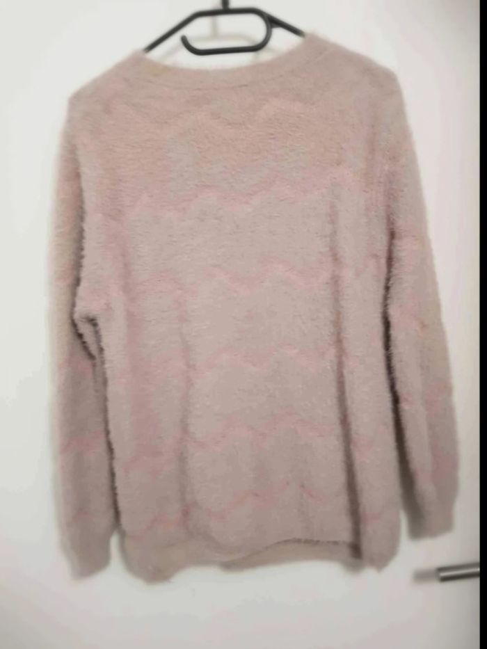 Pull  laine  avec  perle taille 40 42 - photo numéro 5