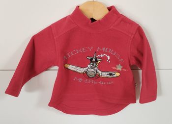 Pull garçon 6 mois Disney Mickey