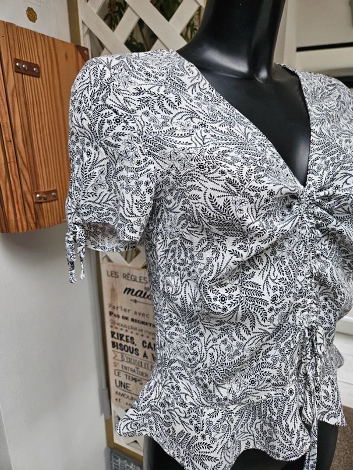 H&M blouse Imprimée taille 38 - photo numéro 4