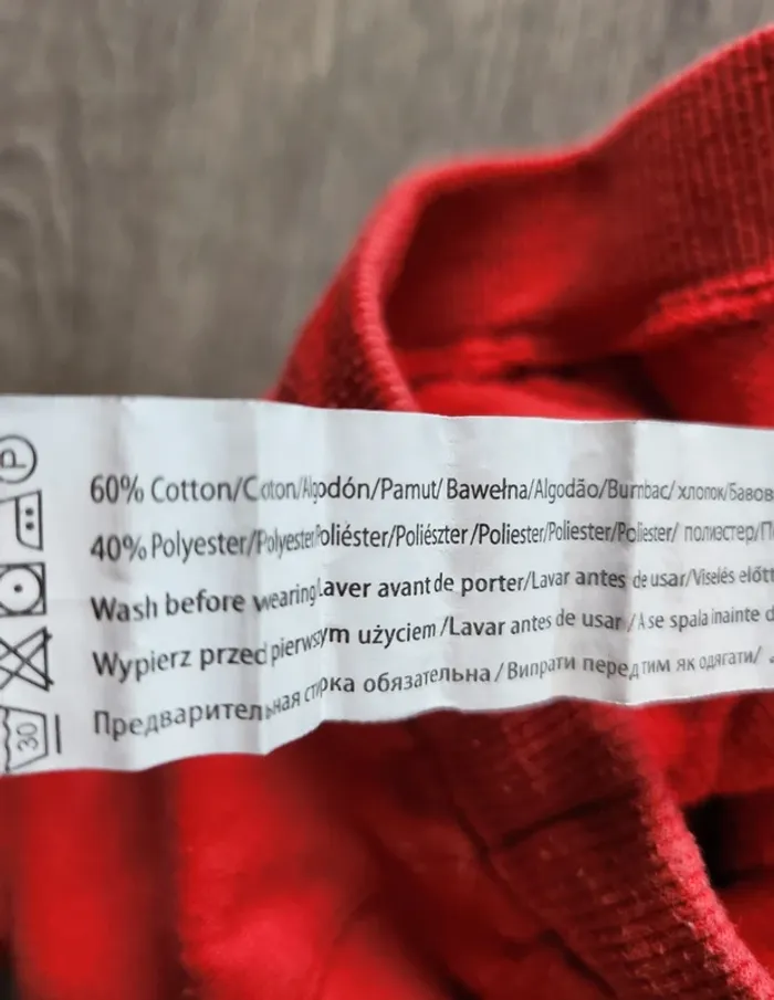 Pantalon rouge garçon 12 mois - photo numéro 4