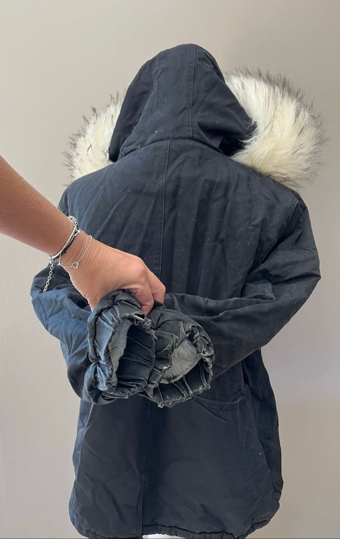 Manteau noir et blanc - photo numéro 3