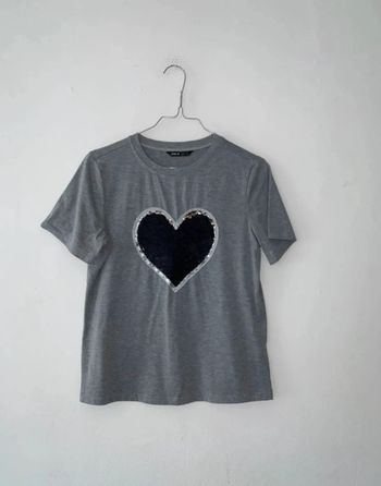 T-shirt gris femme taille 38