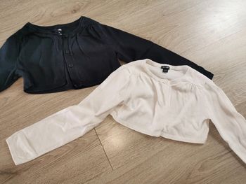 Lot gilet court