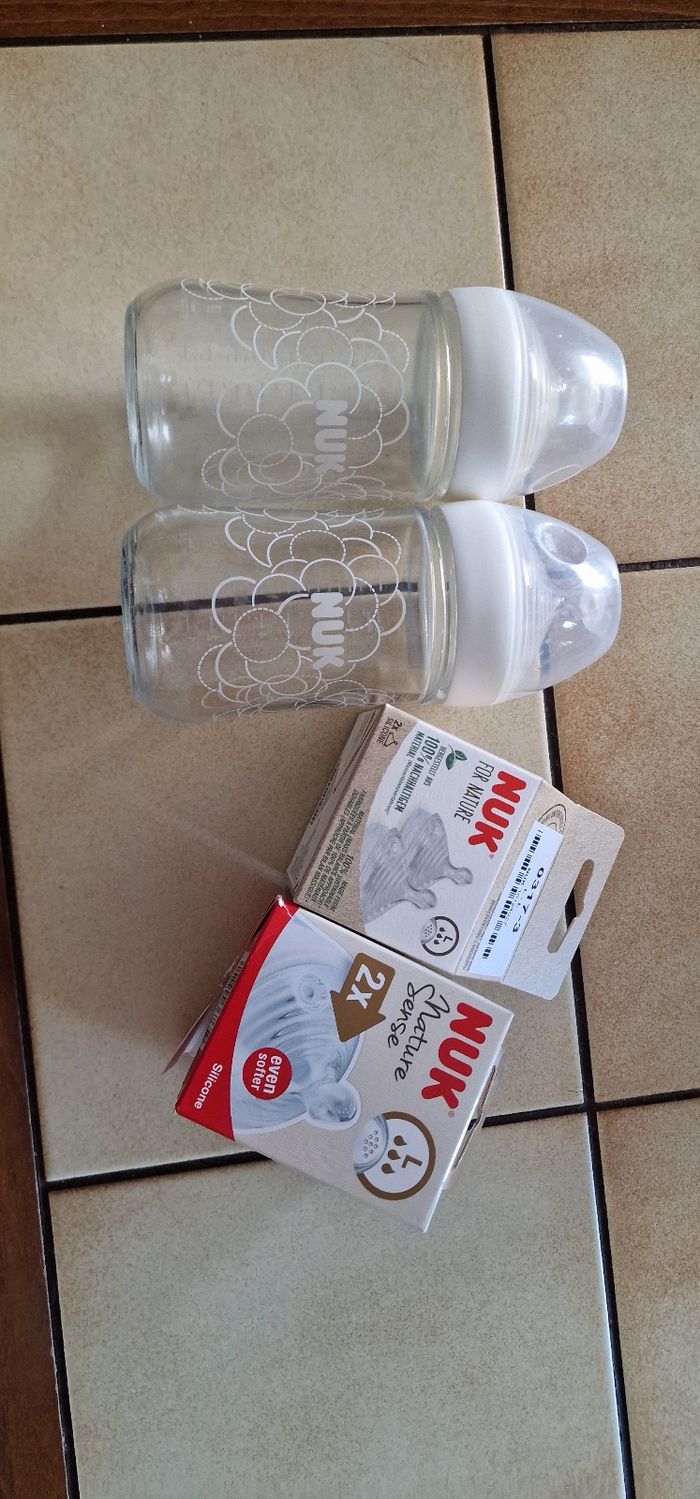 Biberon en verre Nuk 240ml - photo numéro 2