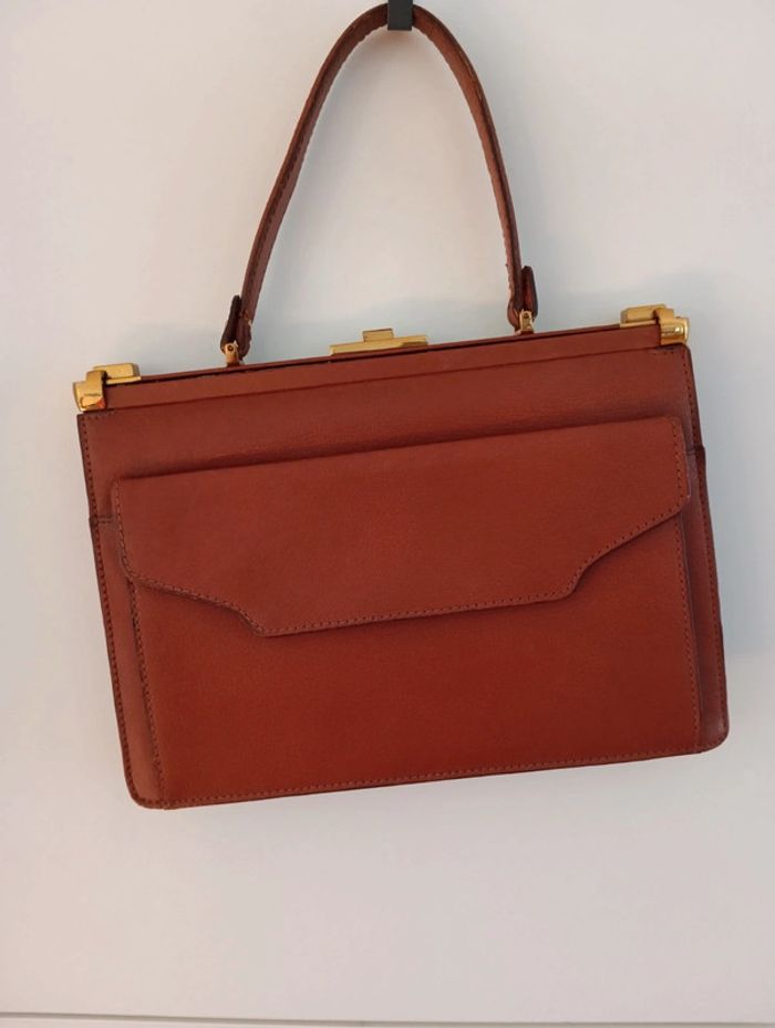 Sac en cuir vintage Vimar - photo numéro 3