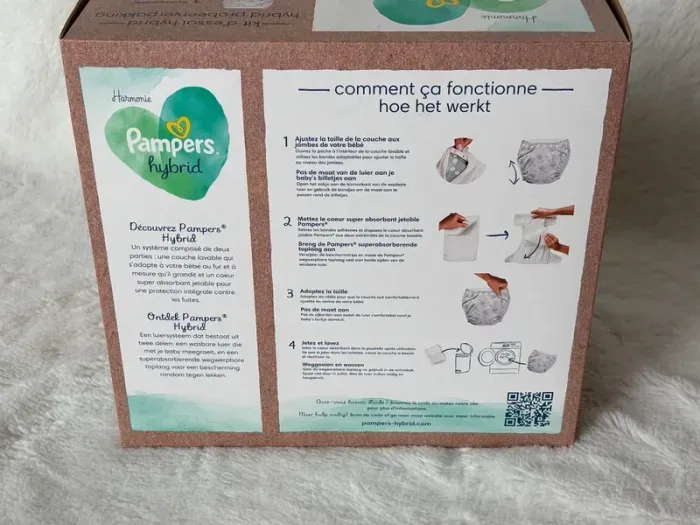 Couche lavable pampers hybrid harmonie - photo numéro 2