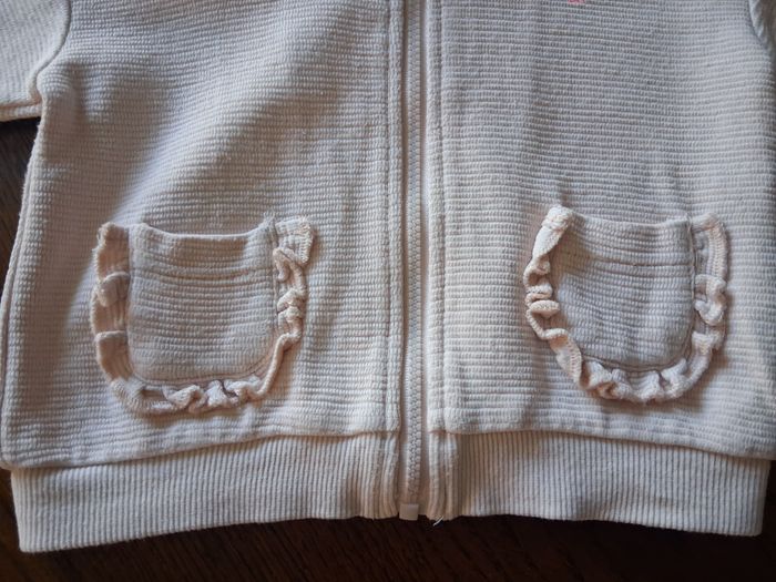 Sweat zippé léger à capuche rose de marque Tape à l’œil (TAO) - photo numéro 4