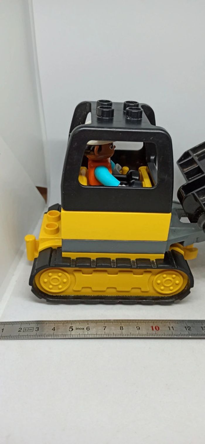 Véhicule bulldozer lego duplo - photo numéro 9