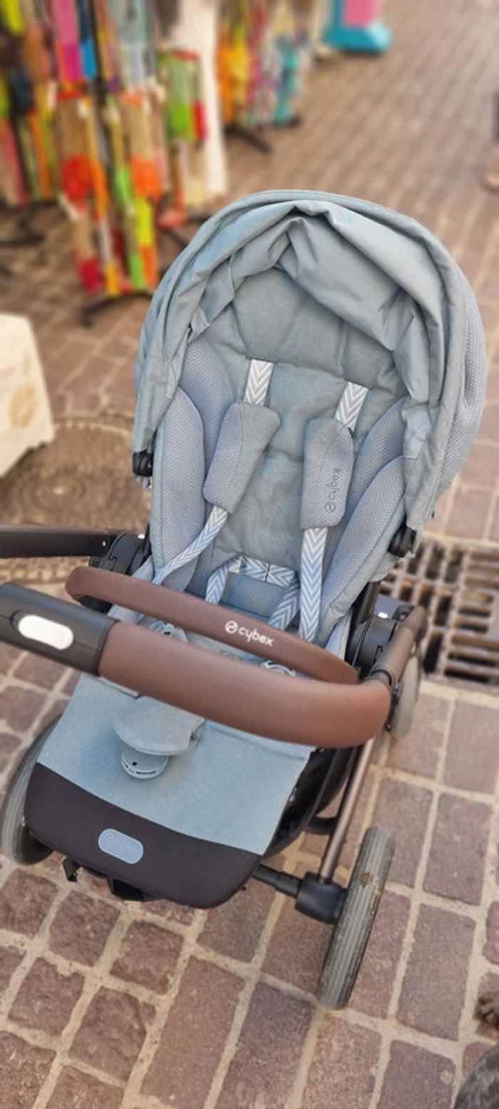 Poussette Balios S Lux Cybex stormy blue - photo numéro 2