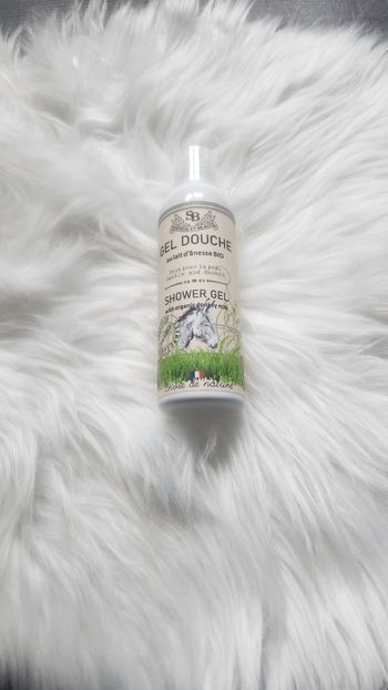 Gel douche au lait d'ânesse bio