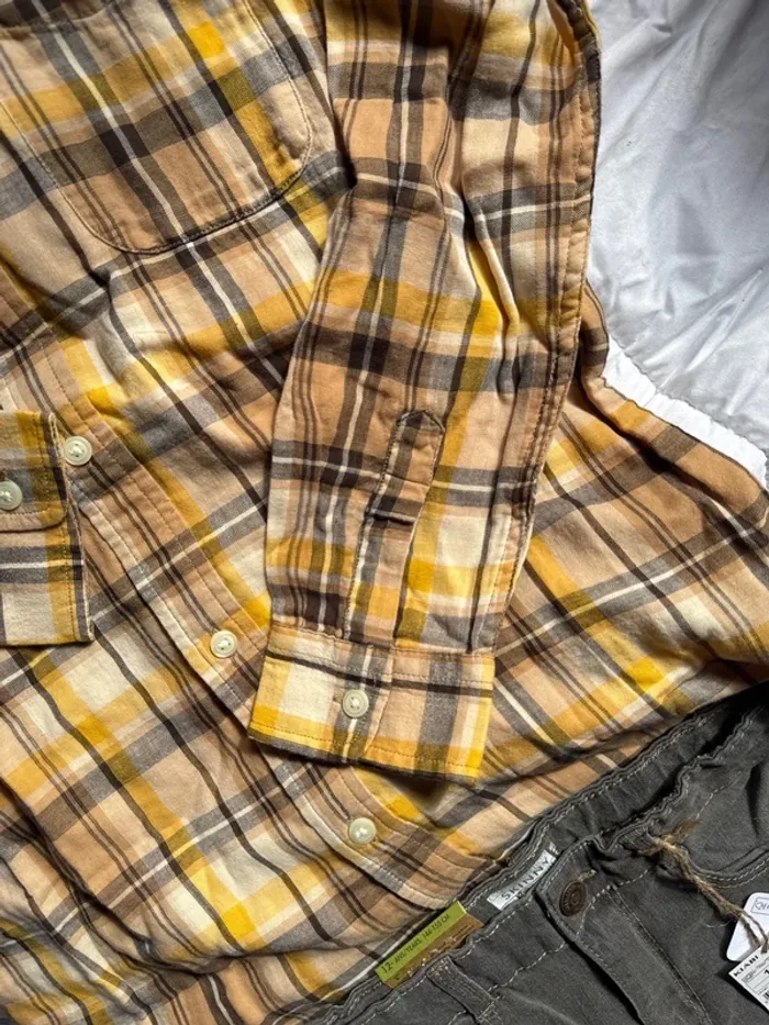 Ensemble jean et chemise neufs avec étiquette taille 12 ans - photo numéro 8