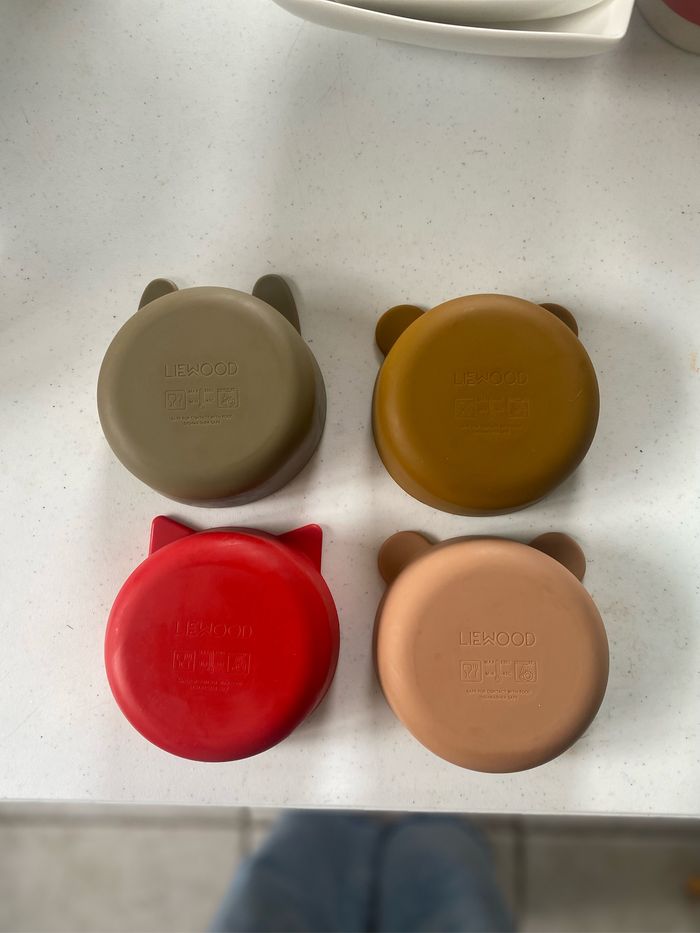 Ensemble de bol en silicone liewood - photo numéro 2