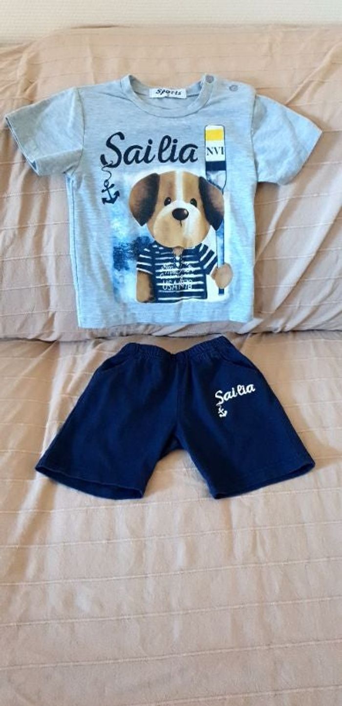 Ensemble short et tee-shirt