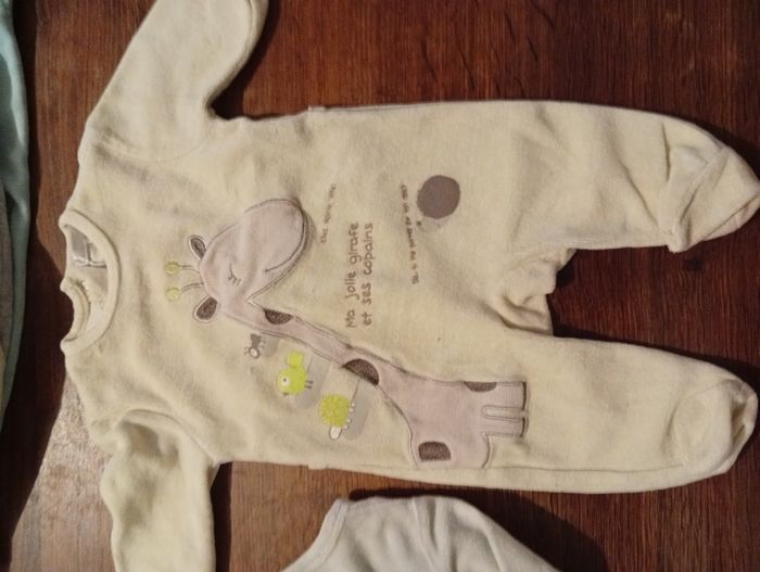 Lot de 5 pyjamas taille 3 mois - photo numéro 5