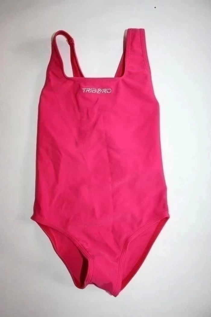 Maillot de bain Tribord fuchsia 6 ans