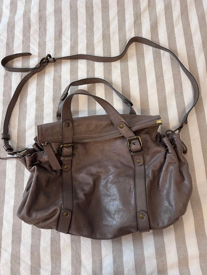 Sac Gérard Darel 36h taupe - photo numéro 2