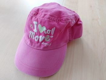 Casquette fille rose taille 3 - 4 ans