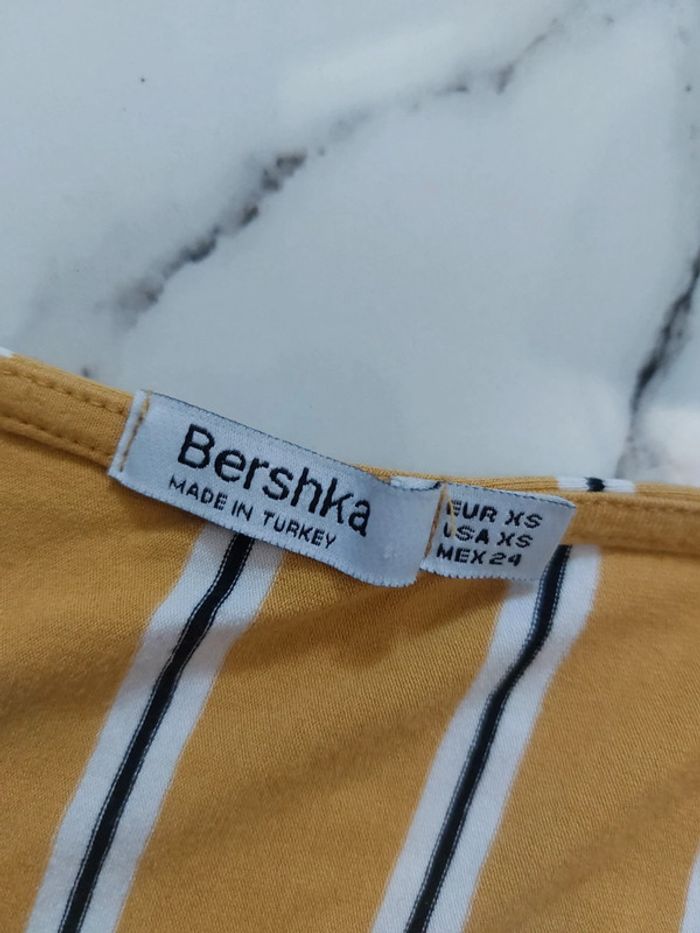 Combinaison fluide jambes larges bretelles ajustables Bershka XS - photo numéro 4