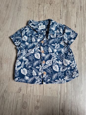 Chemise manches courtes taille 3 mois