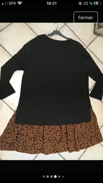 Magnifique robe en 50 excellent état matière agréable à porter de chez Shein