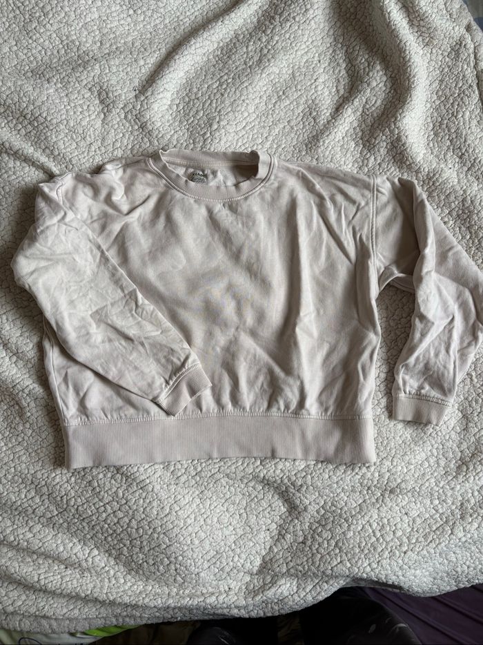Pull court femme