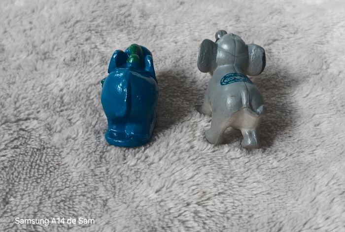 Lot de 2 figurine éléphant - photo numéro 4