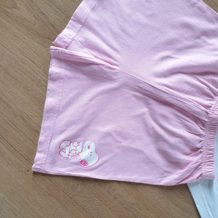 🩷 Ensemble tee-shirt short Snoopy Peanuts 10 ans #emyfleury_10ansfille - photo numéro 3