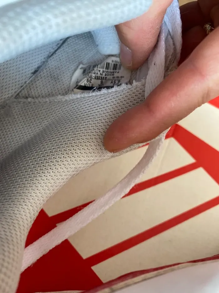 👟 NIKE Air Force 1 Blanche & Rouge – Pointure 39 – Très bon état - photo numéro 6
