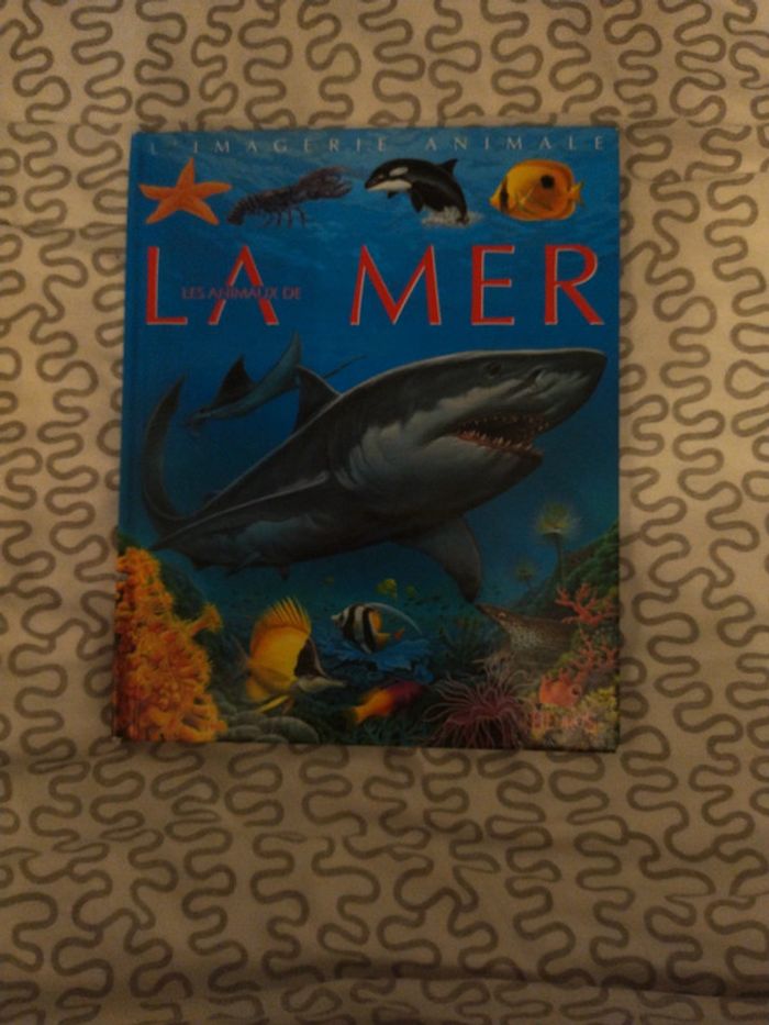 Livre les animaux de la mer collection Fleurus