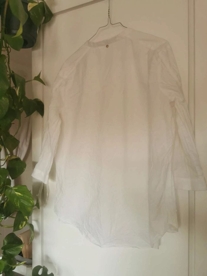 Chemisier blanc Zara - photo numéro 2